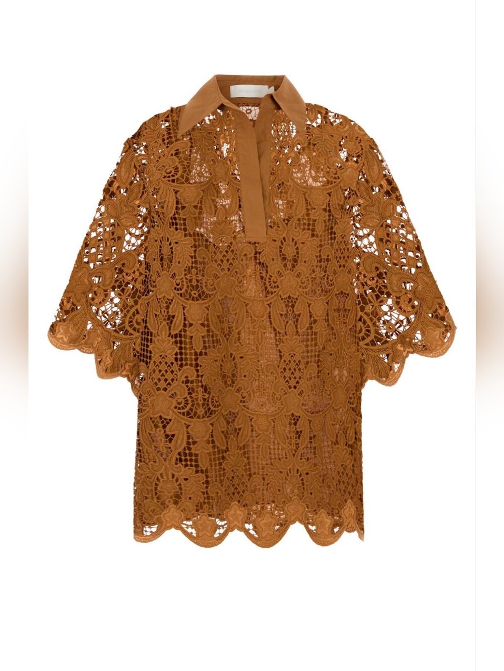 Zimmermann NWT - ORANGE LACE COCO TOP Size 3 ( US 10)